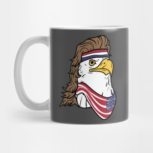 4th of July American Bald Mullet Eagle 'Merica Mug